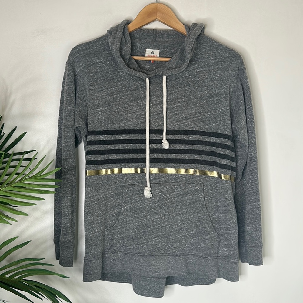 Sundry Stripped Sweatshirt Size 1